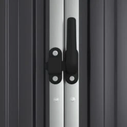 Abri à Outils De Jardin Anthracite 161x89x161cm Acier Galvanisé -Mobilier De Jardin abri a outils de jardin anthracite 161x89x161cm acier galvanise 3666722863001 1458191