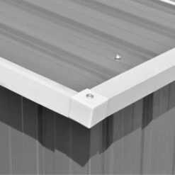 Abri De Jardin 257 X 298 X 178 Cm Métal Gris -Mobilier De Jardin abri de jardin 257 x 298 x 178 cm metal gris 3666722151030 1261668