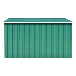 Abri De Jardin 257 X 298 X 178 Cm Métal Vert -Mobilier De Jardin abri de jardin 257 x 298 x 178 cm metal vert 3666722149136 1264356