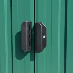 Abri De Jardin 257x392x181 Cm Métal Vert -Mobilier De Jardin abri de jardin 257x392x181 cm metal vert 3666722150842 1261900