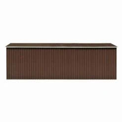 Abri De Jardin 257x580x181 Cm Métal Marron -Mobilier De Jardin abri de jardin 257x580x181 cm metal marron 3666722150835 1261913