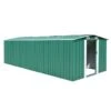 Abri De Jardin 257x580x181 Cm Métal Vert -Mobilier De Jardin abri de jardin 257x580x181 cm metal vert 3666722149099 1264386
