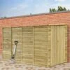 Abri De Jardin 315x159x178 M Bois De Pin Imprégné -Mobilier De Jardin abri de jardin 315x159x178 m bois de pin impregne 8719883696157 1303249