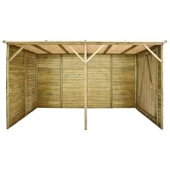 Abri De Jardin 315x159x178 M Bois De Pin Imprégné -Mobilier De Jardin abri de jardin 315x159x178 m bois de pin impregne 8719883696157 1303251