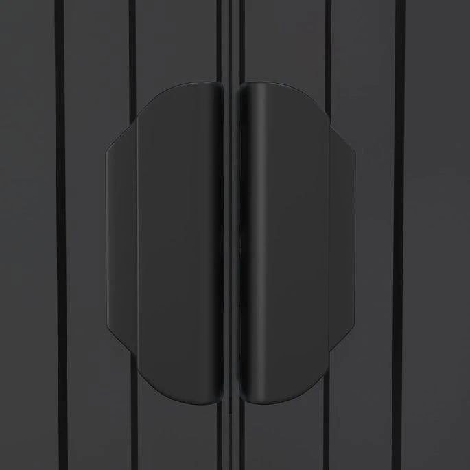 Abri De Jardin Anthracite 192x938x223 Cm Acier Galvanisé 9 Abri De Jardin Anthracite 192x938x223 Cm Acier Galvanisé – Image 7