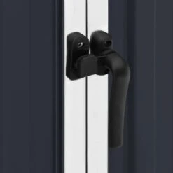 Abri De Jardin Anthracite 195x198x159 Cm Acier Galvanisé -Mobilier De Jardin abri de jardin anthracite 195x198x159 cm acier galvanise 3666722143806 1303230