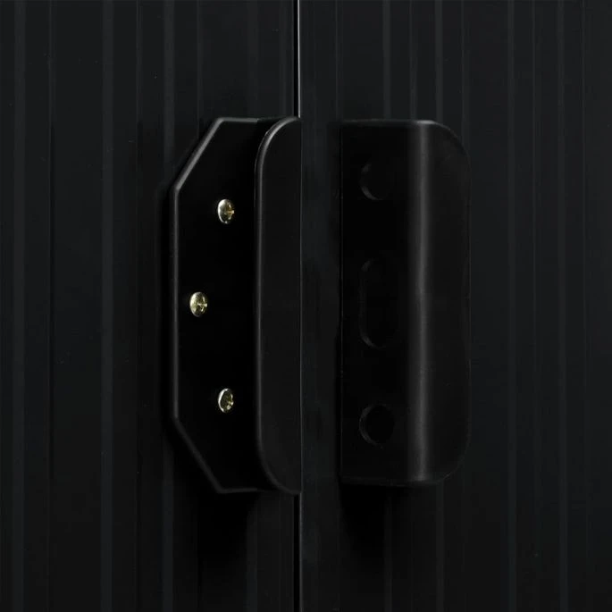 Abri De Jardin Avec Portes Anthracite 329,5x205x178 Cm Acier 4 Abri De Jardin Avec Portes Anthracite 329,5x205x178 Cm Acier – Image 3