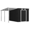Abri De Jardin Avec Toit étendu Anthracite 336x270x181 Cm Acier 1 Abri De Jardin Avec Toit étendu Anthracite 336x270x181 Cm Acier -Mobilier De Jardin abri de jardin avec toit etendu anthracite 336x270x181 cm acier 8718475724735 1256552