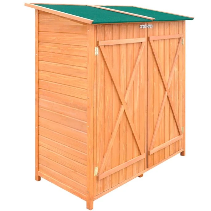 Abri De Jardin De Stockage D'outils De Jardin Bois Grand 4 Abri De Jardin De Stockage D'outils De Jardin Bois Grand – Image 2