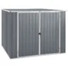 Abri De Jardin Gris 195x198x159 Cm Acier Galvanisé -Mobilier De Jardin abri de jardin gris 195x198x159 cm acier galvanise 3666722609791 1405608