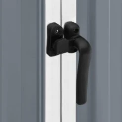 Abri De Jardin Gris 195x198x159 Cm Acier Galvanisé -Mobilier De Jardin abri de jardin gris 195x198x159 cm acier galvanise 3666722609791 1405613