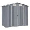 Abri De Jardin Gris 205x129x183 Cm Acier Galvanisé 2 Abri De Jardin Gris 205x129x183 Cm Acier Galvanisé -Mobilier De Jardin abri de jardin gris 205x129x183 cm acier galvanise 3666722762458 1441586