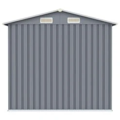 Abri De Jardin Gris 205x129x183 Cm Acier Galvanisé -Mobilier De Jardin abri de jardin gris 205x129x183 cm acier galvanise 3666722762458 1441590