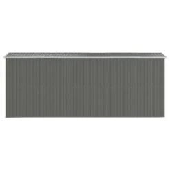 Abri De Jardin Gris Clair 192x523x223 Cm Acier Galvanisé -Mobilier De Jardin abri de jardin gris clair 192x523x223 cm acier galvanise 3666722886604 1483028