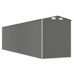 Abri De Jardin Gris Clair 192x772x223 Cm Acier Galvanisé 15 Abri De Jardin Gris Clair 192x772x223 Cm Acier Galvanisé -Mobilier De Jardin abri de jardin gris clair 192x772x223 cm acier galvanise 3666722862998 1471343