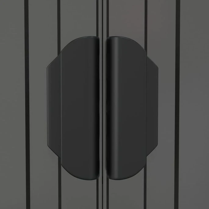 Abri De Jardin Gris Clair 192x772x223 Cm Acier Galvanisé 9 Abri De Jardin Gris Clair 192x772x223 Cm Acier Galvanisé – Image 7