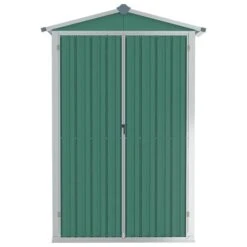 Abri De Jardin Vert 107,5x46x183 Cm Acier Galvanisé -Mobilier De Jardin abri de jardin vert 107 5x46x183 cm acier galvanise 3666722921688 1506375