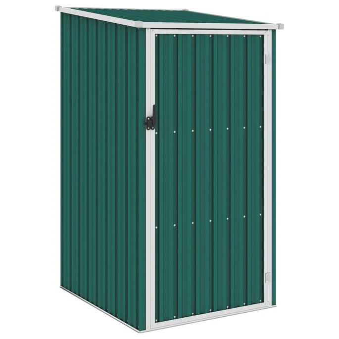 Abri De Jardin Vert 87x98x159 Cm Acier Galvanisé 3 Abri De Jardin Vert 87x98x159 Cm Acier Galvanisé