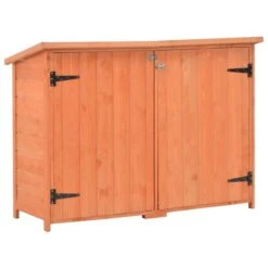 Abri De Stockage De Jardin 120x50x91 Cm Bois