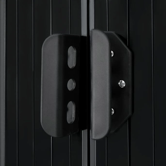 Abri De Stockage Pour Jardin Anthracite Acier 257x205x178 Cm 9 Abri De Stockage Pour Jardin Anthracite Acier 257x205x178 Cm – Image 7