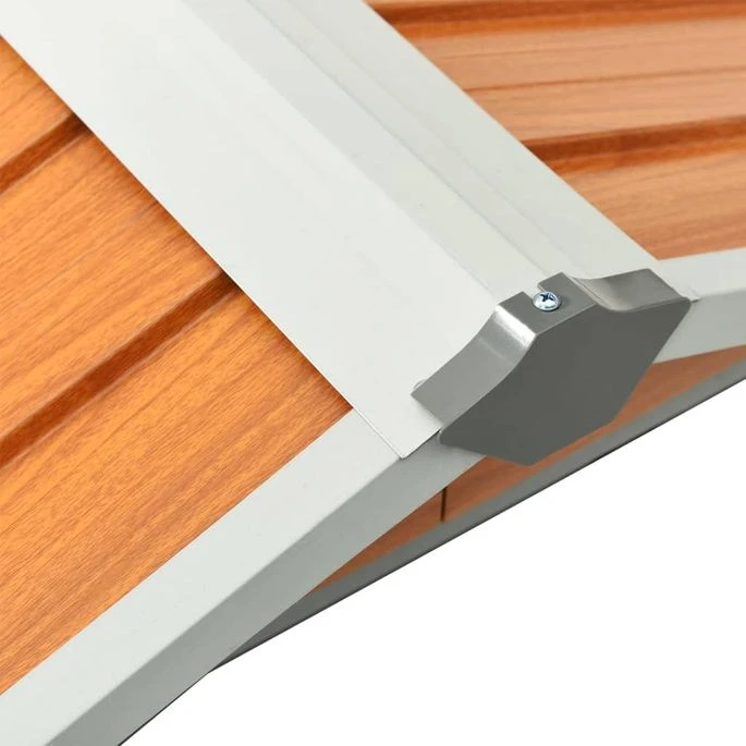 Abri Pour Robot De Jardin 92x97x63 Cm Acier Galvanisé Marron 10 Abri Pour Robot De Jardin 92x97x63 Cm Acier Galvanisé Marron – Image 8