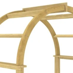 Arche Avec Treillis 141x97x243 Cm Bois De Pin Massif Imprégné -Mobilier De Jardin arche avec treillis 141x97x243 cm bois de pin massif impregne 3666722862899 1369374