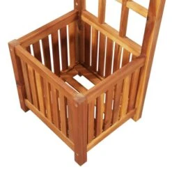 Arche De Jardin Avec Jadinière Bois D'acacia Massif 180x40x218cm -Mobilier De Jardin arche de jardin avec jadiniere bois d acacia massif 180x40x218cm 8718475607434 1213553