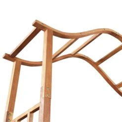 Arche De Jardin Avec Jadinière Bois D'acacia Massif 180x40x218cm -Mobilier De Jardin arche de jardin avec jadiniere bois d acacia massif 180x40x218cm 8718475607434 1213555