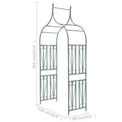 Arche De Jardin Design De Piquet Plantes Grimpantes Vert Foncé -Mobilier De Jardin arche de jardin design de piquet plantes grimpantes vert fonce 3666722182065 1216440