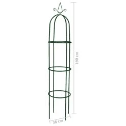 Arche De Jardin En Forme De Tour 2 Pcs -Mobilier De Jardin arche de jardin en forme de tour 2 pcs 3666722182058 1216445