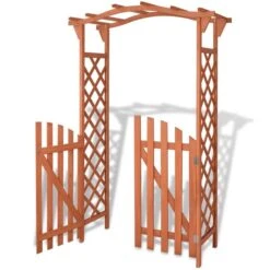 Arche Pour Jardin Avec Portique En Bois De Sapin 120x60x193 Cm -Mobilier De Jardin arche pour jardin avec portique en bois de sapin 120x60x193 cm 8718475973003 1409242