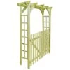 Arche Pour Rosiers 150 X 50 X 200 Cm Bois Imprégné -Mobilier De Jardin arche pour rosiers 150 x 50 x 200 cm bois impregne 8718475500698 1328896