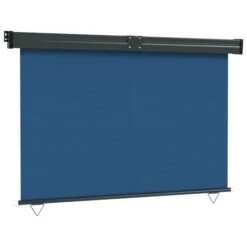 Auvent Latéral De Balcon 160x250 Cm Bleu -Mobilier De Jardin auvent lateral de balcon 160x250 cm bleu 3666722145787 1298256