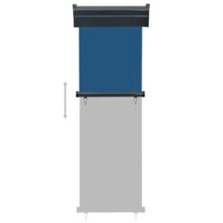 Auvent Latéral De Balcon 60x250 Cm Bleu 16 Auvent Latéral De Balcon 60x250 Cm Bleu -Mobilier De Jardin auvent lateral de balcon 60x250 cm bleu 3666722522045 583953