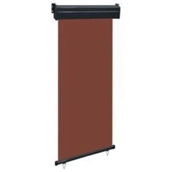 Auvent Latéral De Balcon 80x250 Cm Marron