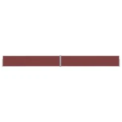 Auvent Latéral Rétractable De Patio 140x1200 Cm Marron