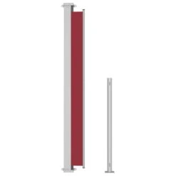 Auvent Latéral Rétractable De Patio 180x500 Cm Rouge 13 Auvent Latéral Rétractable De Patio 180x500 Cm Rouge -Mobilier De Jardin auvent lateral retractable de patio 180x500 cm rouge 8720286138519 766265