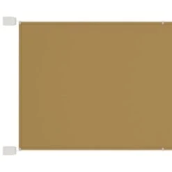 Auvent Vertical Beige 180x270 Cm Tissu Oxford