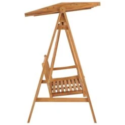 Balancelle Avec Coussin Bleu Clair 170 Cm Bois De Teck Solide -Mobilier De Jardin balancelle avec coussin bleu clair 170 cm bois de teck solide 8720286268056 1207793