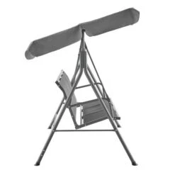 Balancelle Avec Structure En Acier - 3 Places - Victoria - Gris Anthracite -Mobilier De Jardin balancelle avec structure en acier 3 places victoria gris anthracite 3619999360353 1313121