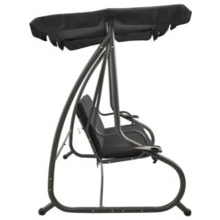 Balancelle D'extérieur Avec Auvent Anthracite 13 Balancelle D'extérieur Avec Auvent Anthracite -Mobilier De Jardin balancelle d exterieur avec auvent anthracite 3666722202671 1166388