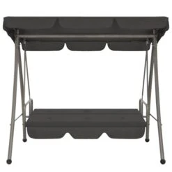 Balancelle De Jardin Avec Auvent Anthracite 192x118x175cm Acier -Mobilier De Jardin balancelle de jardin avec auvent anthracite 192x118x175cm acier 3666722180443 1217601