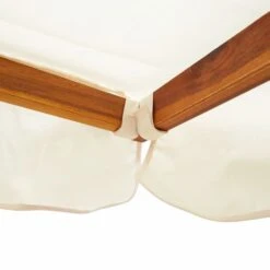 Balancelle De Jardin Avec Auvent Bois D'acacia Solide -Mobilier De Jardin balancelle de jardin avec auvent bois d acacia solide 8719883780320 1219845