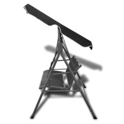 Balancelle De Jardin Avec Auvent Noir 10 Balancelle De Jardin Avec Auvent Noir -Mobilier De Jardin balancelle de jardin avec auvent noir 3666722894326 1219542