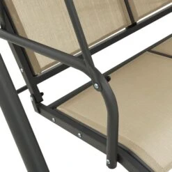 Balancelle De Jardin Avec Baldaquin Anthracite Et Sable -Mobilier De Jardin balancelle de jardin avec baldaquin anthracite et sable 3666722894340 1195941