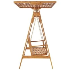 Balancelle De Jardin Avec Treillis Bois D'acacia Solide 11 Balancelle De Jardin Avec Treillis Bois D'acacia Solide -Mobilier De Jardin balancelle de jardin avec treillis bois d acacia solide 8719883780337 1215188