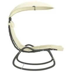 Balancelle De Jardin Crème 160x80x195 Cm Tissu -Mobilier De Jardin balancelle de jardin creme 160x80x195 cm tissu 3666722177894 1220186