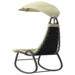 Balancelle De Jardin Crème 160x80x195 Cm Tissu -Mobilier De Jardin balancelle de jardin creme 160x80x195 cm tissu 3666722177894 1220187