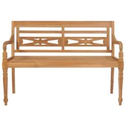 Banc Batavia 120 Cm Teck -Mobilier De Jardin banc batavia 120 cm teck 3666722870139 975410