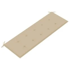Banc Batavia Avec Coussin Beige 150 Cm Bois De Teck Massif 2 -Mobilier De Jardin banc batavia avec coussin beige 150 cm bois de teck massif 8720286261088 823195
